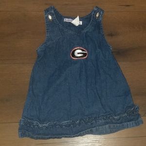 Girls bulldog dress